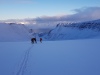 Larsbreen - Skifahren auf dem Gletscher