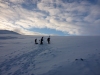 Larsbreen - Skifahren auf dem Gletscher